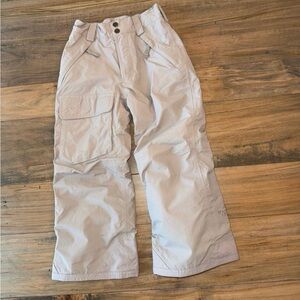 The North Face girls snow pants size 6.